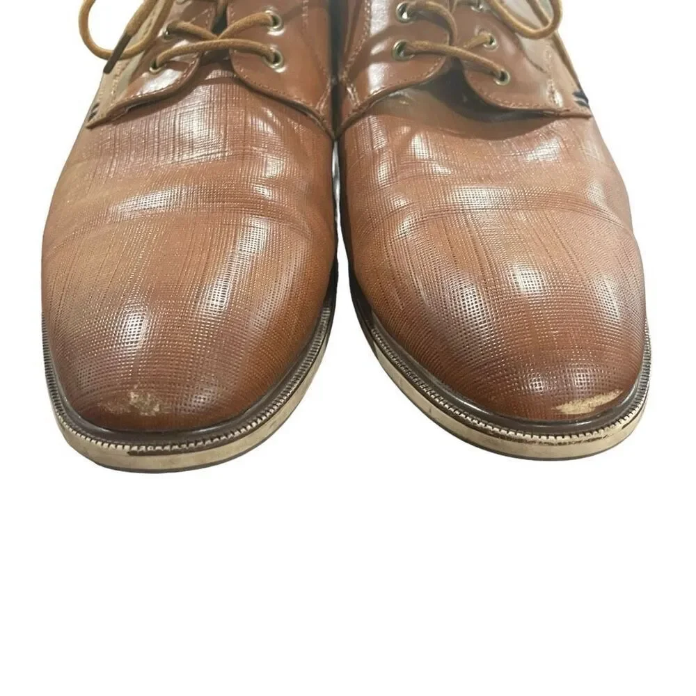 Bruno‎ Marc Tobacco Brown Oxford Shoes - Men’s Size 13